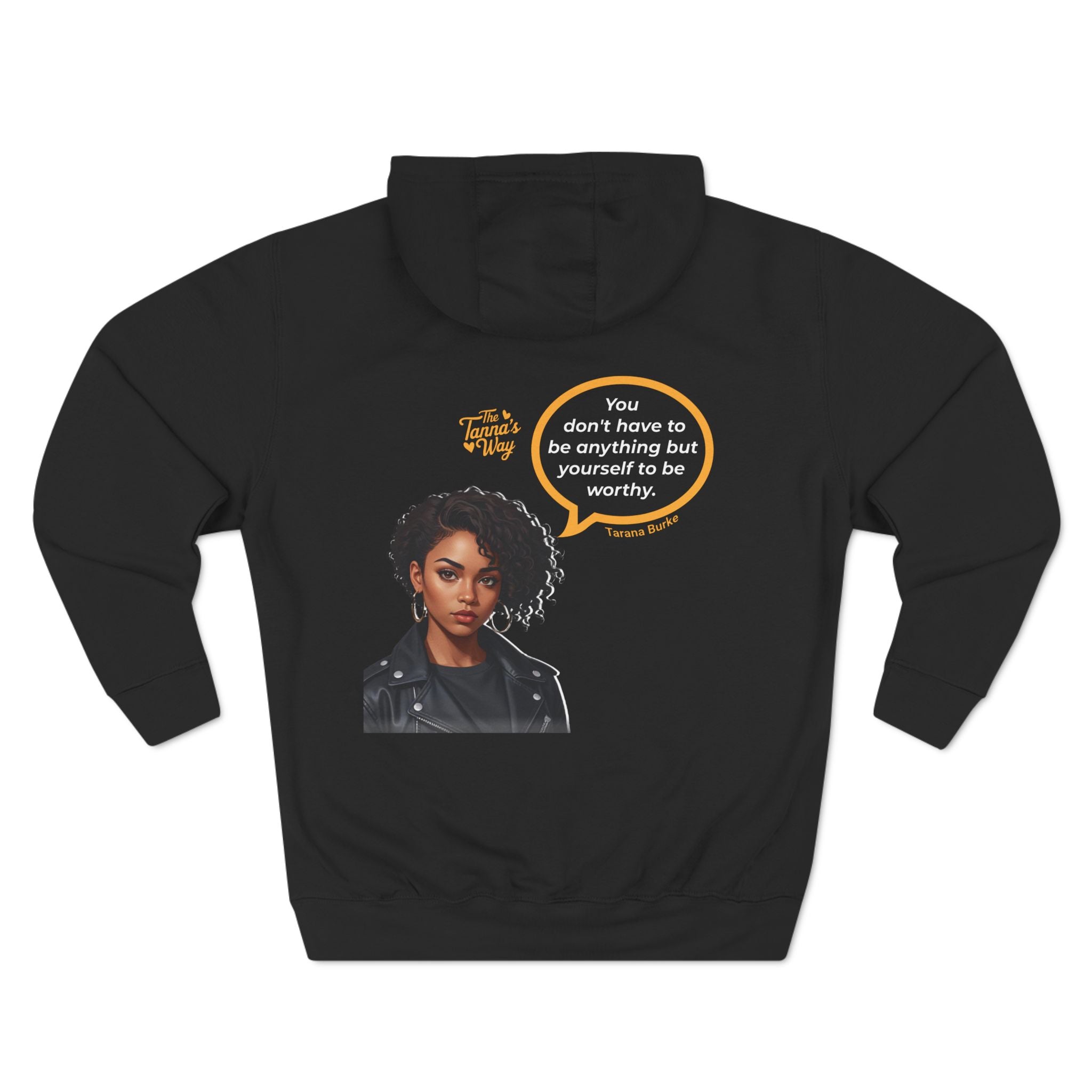 Tarana Burke | Three-Panel Fleece Hoodie